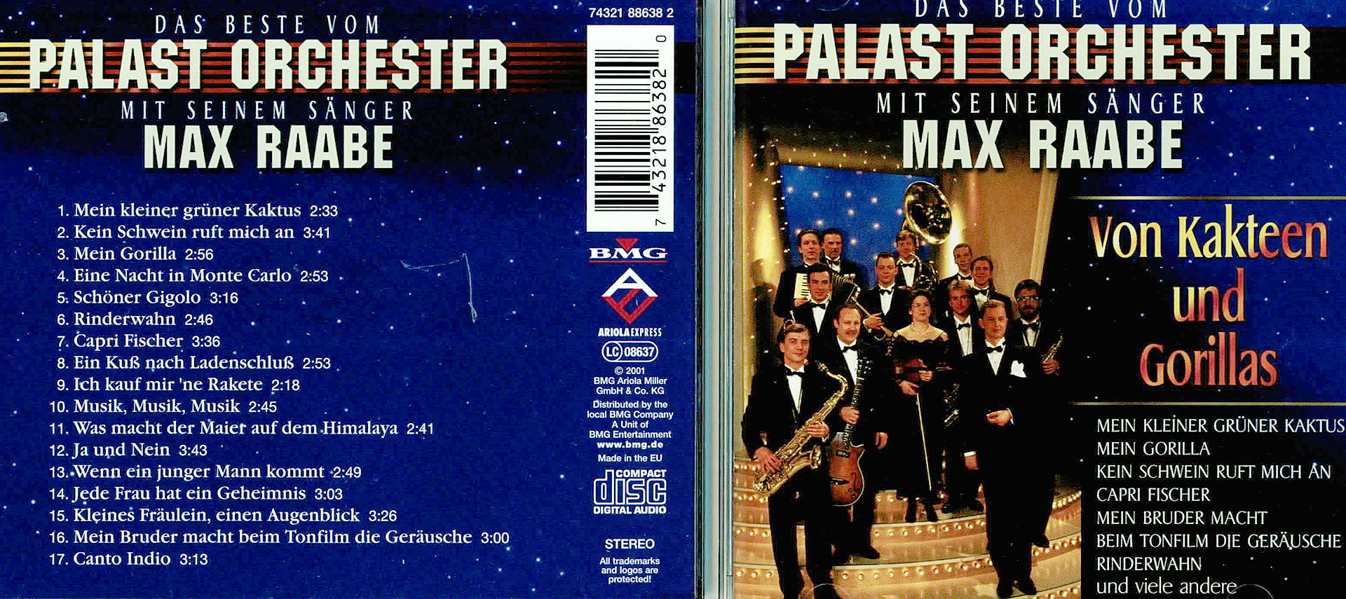 Von Kakteen und Gorillas - Palasr Orchester Max Rabe
